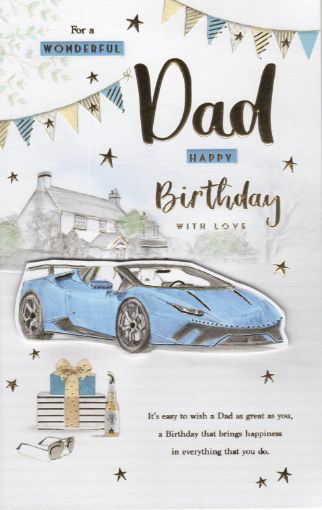Picture of WONDERFUL DAD BIRTHDAY CARD